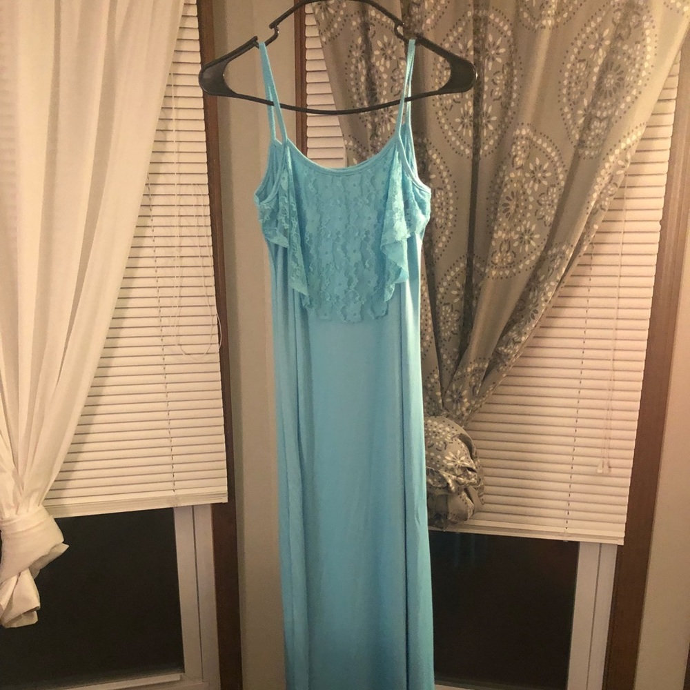 Teal Maxi Dress